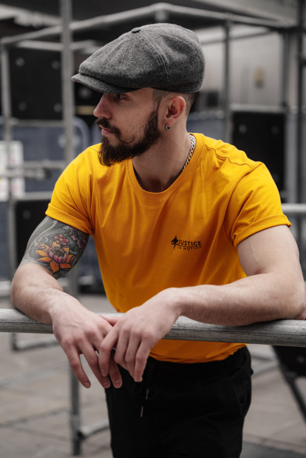 Organic cotton short sleeved t-shirt